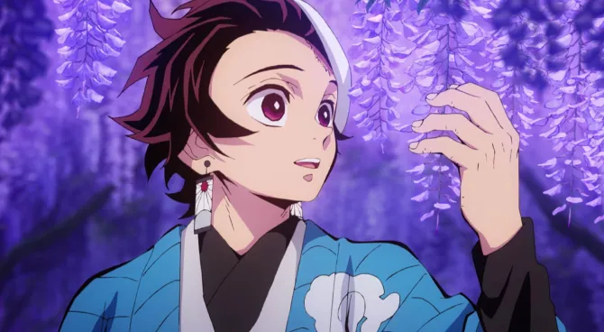 extrait de la série démon slayer