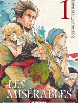 La couverture du premier volume de Les Misérables le manga