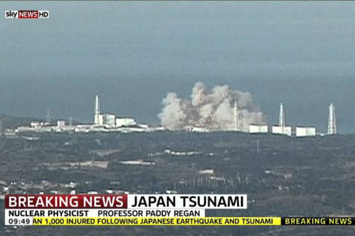 Extrait d'un reportage de sky NEWS HD sur l'accident nucléaire de Fukushima