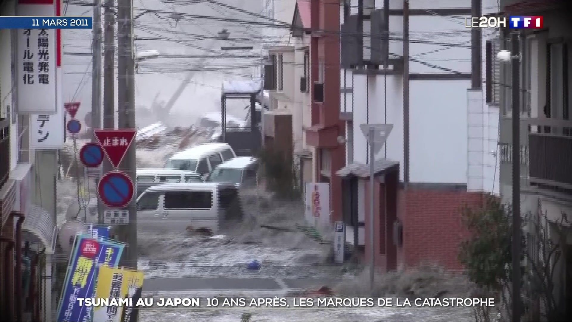 Extrait d'un reportage du LE22h de TF1 sur l'avenir de Fukushima après la catastrophe