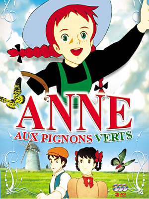 l'affiche de Anne... la maison aux pigeons vert